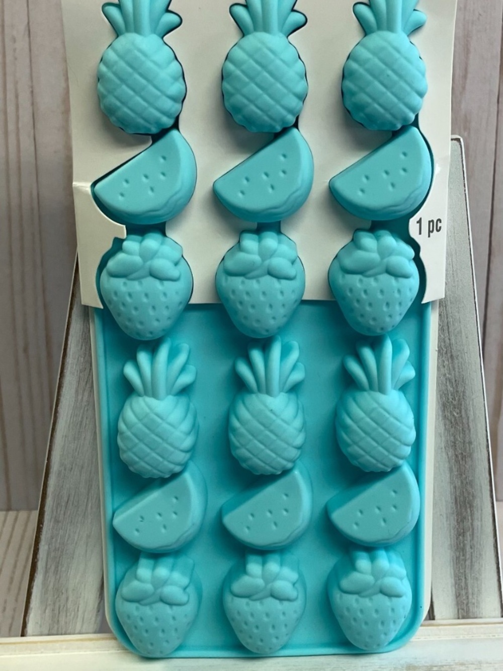 Novelty Silicone Shaped Candy Mold Chocolate Treat Tropical Fruit Summer NEW